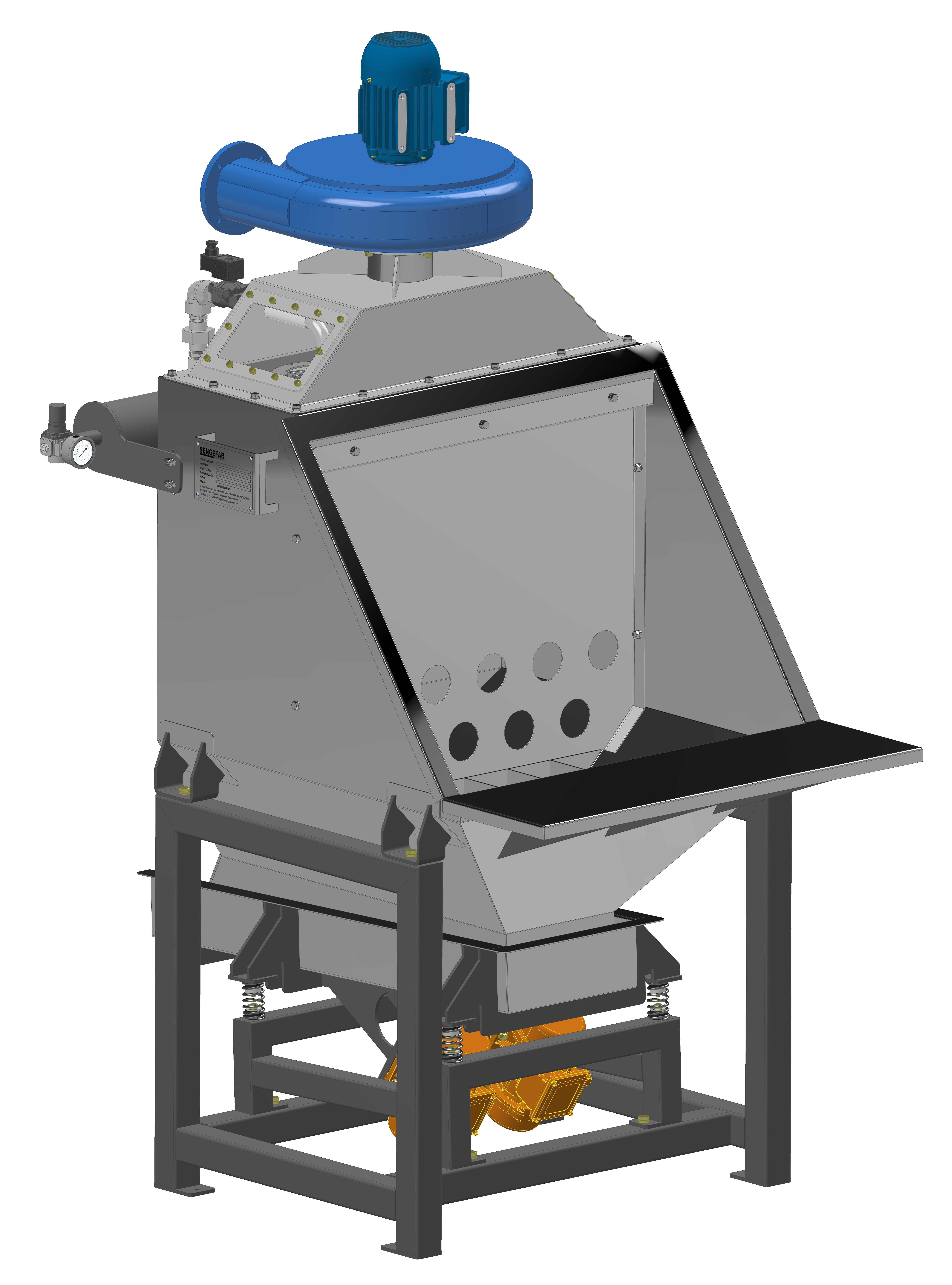 Capela de Descarga de Sacos